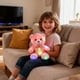 thumbnail image 4 of Almohada que brilla en la oscuridad | Luz nocturna de peluche suave y compañero de abrazos | LED que cambia de color para niños y adultos | Lavable a máquina | Decoración de dormitorio y ayuda p, 4 of 6