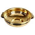 thumbnail image 3 of Brass Copper Solid Fancy Vessel Urli for Home Decor Flowers Floating Candles, 3 of 4