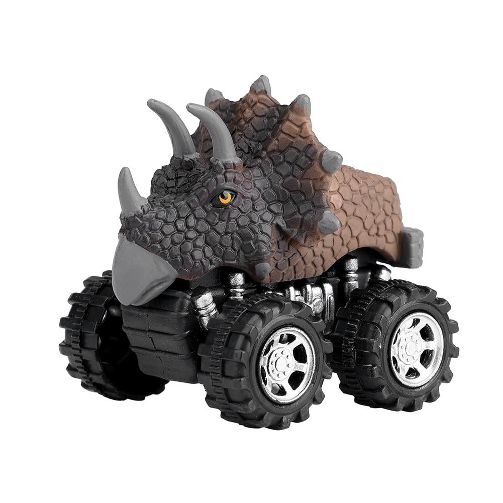 Mgaxyff Dinosaur Car,Dinosaur Model PullBack Car Toy Mini