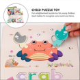thumbnail image 3 of Enlightenment Letters Matching Toy Jigsaw Puzzle Word Game 1Set for Kids, 3 of 5