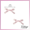 thumbnail image 5 of 2.5 Inch Small Satin Hair Bows - Set of 6, 5 of 5