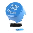 thumbnail image 2 of Start Stop Button, Car Engine Start Stop Button, Engine Stop Switch Cover for 2018 F30 3 Series All F Chassis G Chassis Series F20 F21 F22 F23 F30, 2 of 8