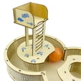 thumbnail image 6 of Hamster Maze House Wood Sport Tunnel Toys for Small Rodents Exercise and Play, 6 of 15