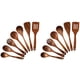 thumbnail image 1 of Utensilios de Cocina de Madera de Teca de 14 Piezas de PC, Cucharas Antiadherentes Y Utensilios de Cocina, 1 of 8