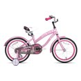 thumbnail image 2 of Joystar Beach Cruiser 14 Pouces Enfants Tout-Petit Vélo avec Roues de Formation, Rose, 2 of 6