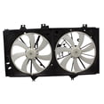 thumbnail image 3 of Brock Replacement Dual Condenser Radiator Engine Cooling Fan Assembly Replacement for 12-17 Camry 2.5L 167110V100 163610V420, 3 of 9
