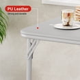 thumbnail image 4 of OUTWIND 4 Player Folding Card Table, Card Tables with Folding Legs, Square Folding Table for Dining&Living&Game Room, Office, Camping, Only Table, Grey, 4 of 8
