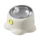 thumbnail image 2 of Comedero inclinado para gatos, ideal para viajes, para cachorros y perros pequeños. Blanco, 2 of 8