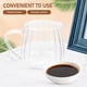 thumbnail image 3 of ColoMX Glass Leche Jarra de leche Dispensador de café Creamer recipiente de vidrio Leche de espuma de vidrio (100 ml), 3 of 8