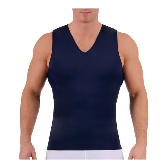 Insta Slim Medium Compression Sleeveless V-Neck Tank 2VAT0N1