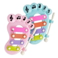 thumbnail image 3 of Xilófono de 4 piezas para niños, juguetes para martillar, juguetes Montessori, instrumento Musical de percusión para , niños y niñas, regalos de, 3 of 7
