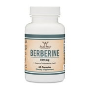 Berberine - 60 x 500 mg capsules - Cardiovascular and Blood Glucose Support