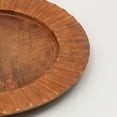 thumbnail image 6 of Handcrafted 13" Wood Brown Charger Plate| Wooden Dinning Placemat|Artisan Wood Tableware, 6 of 6