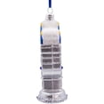 thumbnail image 2 of Noble Gems Silver Glittered MENORAH Glass Hanukkah Ornament, by Kurt Adler, 2 of 6