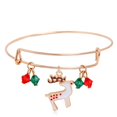 thumbnail image 1 of Pulsera navideña de alce de aleación Rojo Verde, 1 of 3