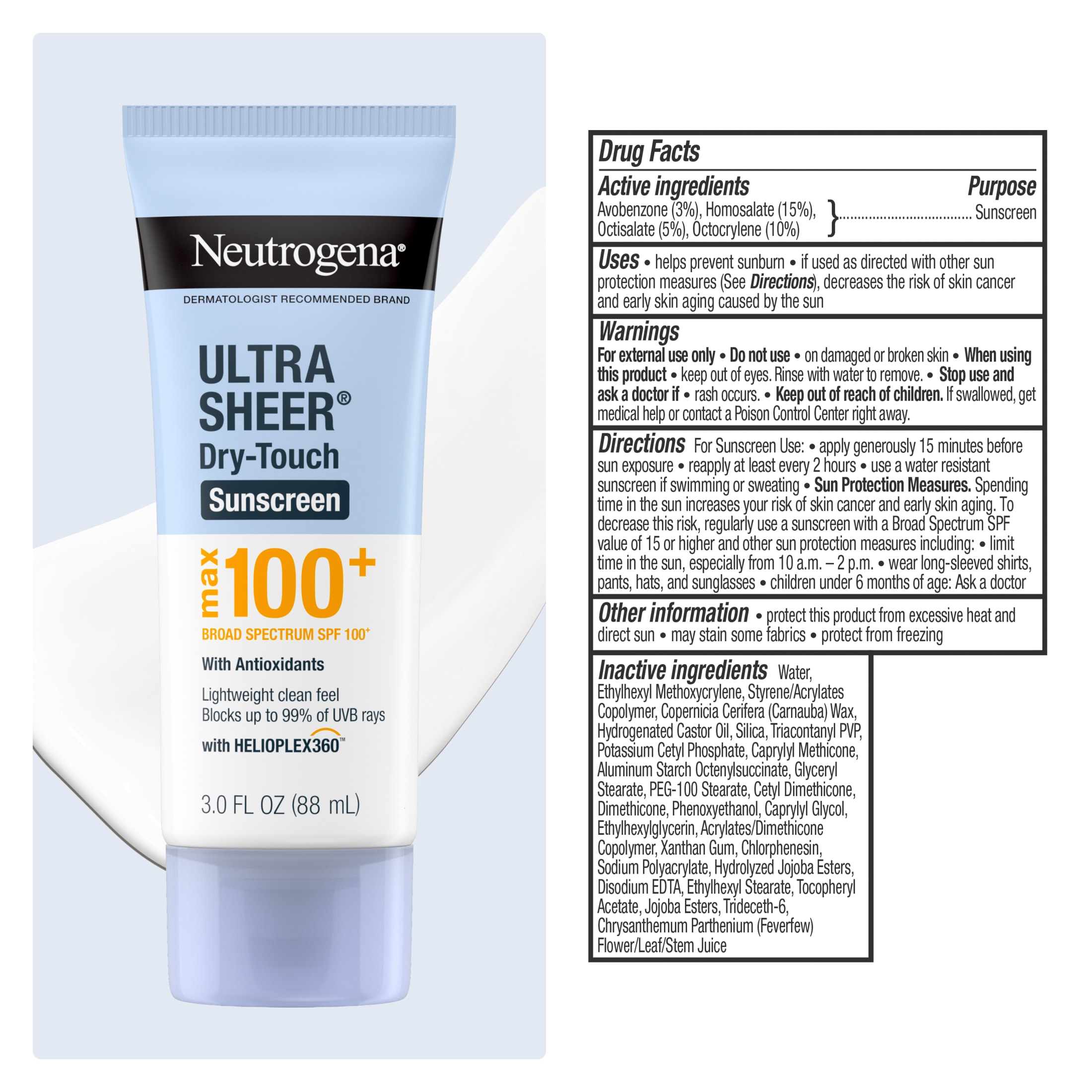 Neutrogena Ultra Sheer Dry-Touch SPF 100 photo 8
