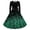 Green A4, variant on Edvintorg Womens Long Dresses Halloween Printed Crew Neck Casual Party Dress Long Sleeve Long Maxi Dress Womens Trendy Clothes S-2XL Green