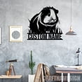 thumbnail image 4 of Craftnamesign Custom Scorpio Zodiac Symbol Metal Wall Art LED Light, Custom Horoscope Name Sign, 4 of 5