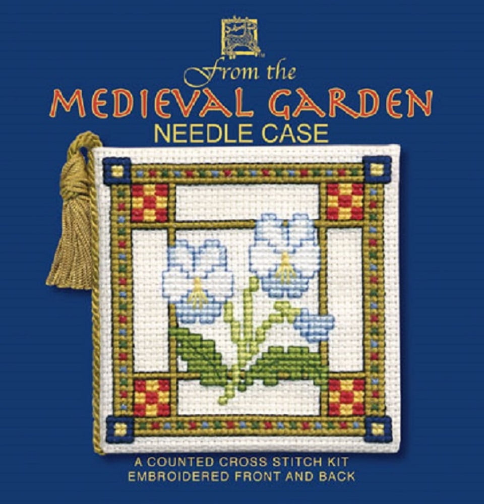 Textile Heritage Counted Cross Stitch Kit Lavender Sachet Medieval Garden New | UK - View #9