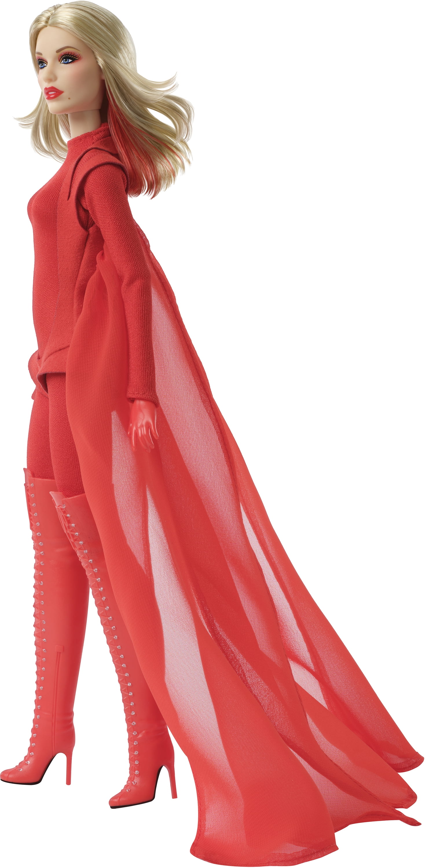 Barbie Signature Kylie Minogue Collectible Doll in Red “Padam Padam” Music Video Outfit