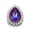 05, variant on 5X Water Drop Crystal Chunk Charm Snap Button Fit 18mm Drill Snap Jewelry Gift-5pcs MIXED