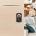 Kwikset Aura Bluetooth Keypad Smart Lock Front Door Keyless Entry