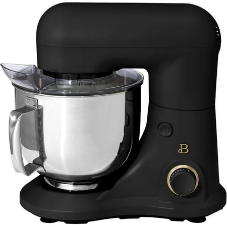 5.3-Quart Stand Mixer, Powerful & Lightweight, Tilt-Head Design for Easy Mixing, Black
