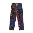 thumbnail image 4 of Balery Colorful Shells print Men's Pajama Pants,Ultra Lightweight Pjs,Lounge Pant-Small, 4 of 9