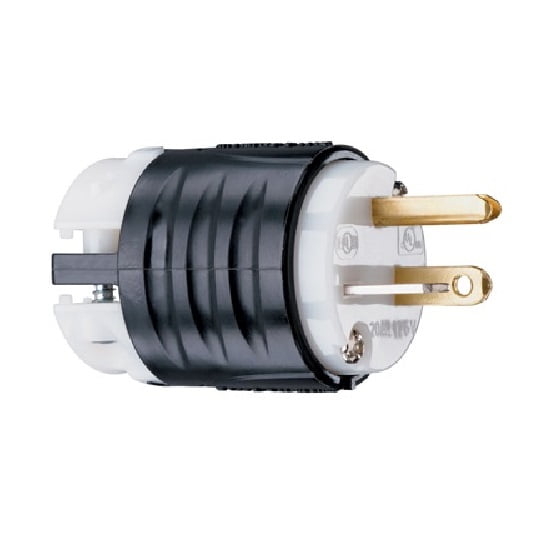 P/&S Extra Heavy Duty Straight Blade Plug NEMA 5-20P 20A 125V PS5366-X Bulk