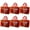 6 Pcs A1, variant on Christmas Tote Bags With Handles, Christmas Reusable Grocery Bags Multipurpose Non-woven Large Gift Bag Grocery Shopping Bags For Holiday Christmas Party 2024 Clearance Sales