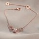 thumbnail image 3 of Juego de 2 pulseras de tenis para mujer, joyería de muñeca ajustable de circonita cúbica para regalo de adolescente, 3 of 3