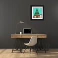 thumbnail image 3 of Quach, Anna 20x23 Black Ornate Wood Framed with Double Matting Museum Art Print Titled - Christmas Tales, 3 of 4