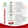 thumbnail image 3 of LongLifeNutri Quercetin 500 mg with Bromelain 100 mg - 120 Vegetarian Capsules, Natural Antioxidant, 3 of 7