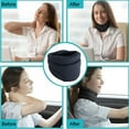 thumbnail image 6 of Soumake Adjustable Soft Cervical Neck Brace for Neck Pain Relief Support Washable Cotton Cover Comfortable Sleep Collar for Men Women, 6 of 7