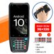 thumbnail image 2 of PDA portátil 4G Android 10, escáner de código de barras QR 1D 2D con teclado, terminal POS, lector NFC, recopilador de datos, WiFi 4G, Bluetooth, GPS, 2 of 5