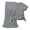 A265-Grey, variant on XZNPDUCQ Toddler Girl Clothes Summer Girls Clothing Sets Girl Stuff T-shirt Shorts Headband 2pcs Sets Gifts Shorts Set 12-18 Months Green