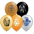 thumbnail image 6 of Star Wars Mandalorian The Child 4th Birthday Party Supplies 8 Guest Baby Yoda Table Decor and Balloon Bouquet Decorations, 6 of 7