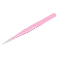 thumbnail image 1 of Unique Bargains Pince à Épiler à Pointe Droite en Acier Inoxydable Multifonctionnelle Rose, 1 of 5