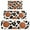 White Leopard Basketballs, variant on Colorful Fairy Princess Pattern Kitchen Rugs Sets Of 3,Kitchen Runner Rugs Non Skid Washable,Decorative Kitchen Floor Mats for Kitchen,Sink,Laundry,17"x30"+ 17"x47" + 17"x59"