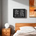 thumbnail image 1 of Desktop/Wall-Mounted Large Screen for Real-Time Indoor/Outdoor Temperature and Humidity Monitoring with Transmitter, 1 of 5