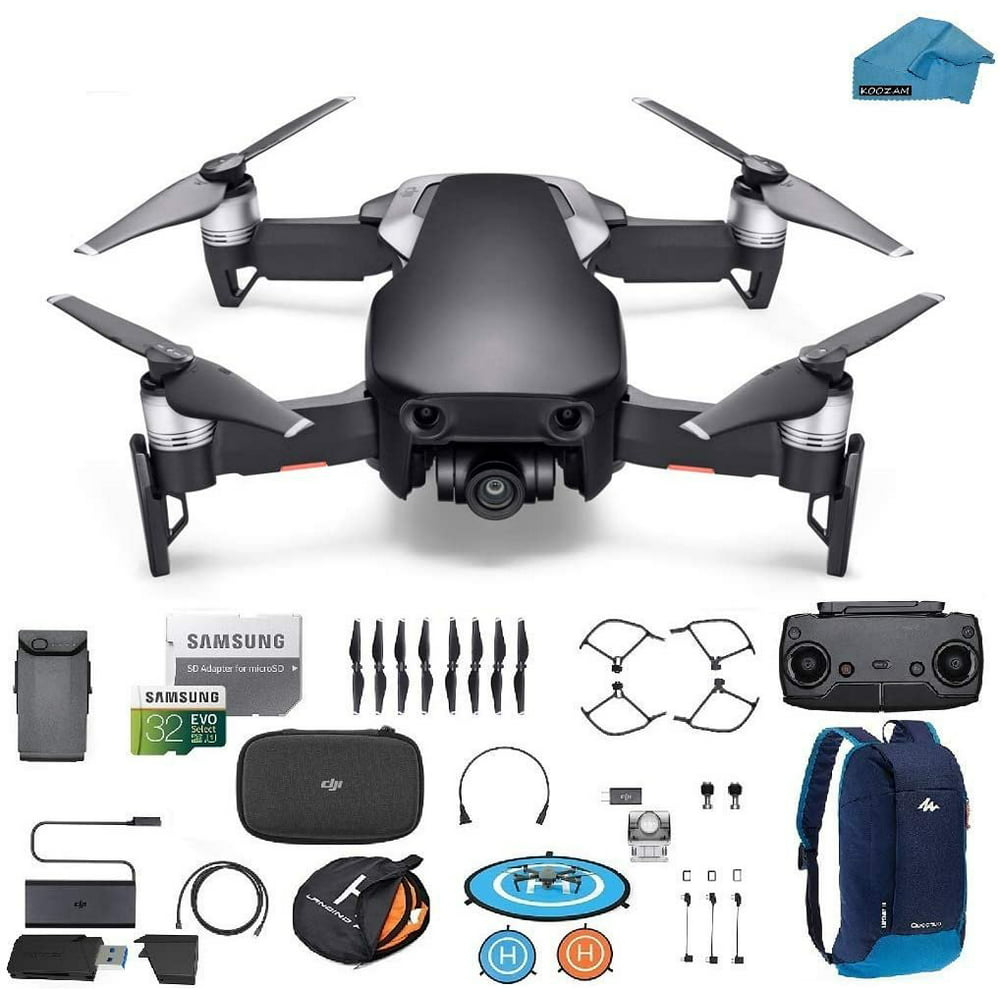 Dji Mavic Pro Fly More Combo Portable Collapsible Mini Racing Drone With 3 Total Batteries Dji