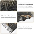 thumbnail image 4 of Sun and Moon Stars Waves Winter Scarf for Women Fashion Warm Long Soft Blanket Scarves Gifts, 4 of 10