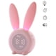 thumbnail image 2 of Reloj despertador para niños, lindas luces nocturnas para niñas y niños pequeños, calendario de temperatura, control táctil y repetición con relojes despertadores recargables de 2000 mAh para niños, 2 of 4
