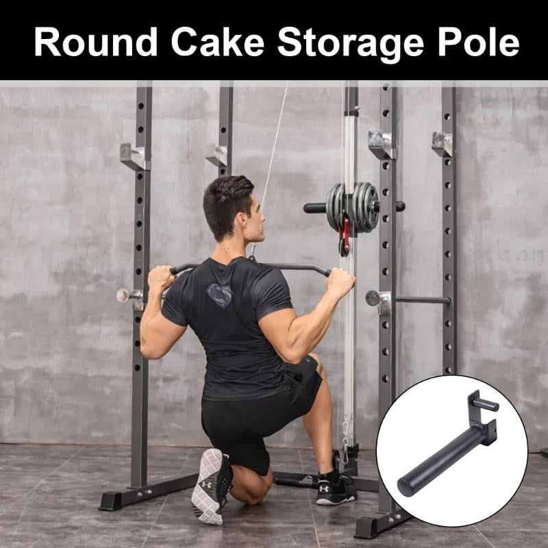 CEORPER Fitness Weight Plates Holder Power Rack Attachment Weights Storage Rack
