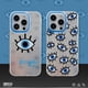 thumbnail image 4 of Funda De Teléfono De Plata De Hierro Caliente Para iPhone 11 14 Plus 12 13 Pro Max Moda Ojos De Pantalla Completa De Transparente Cubierta De Protección, 4 of 4