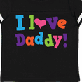 thumbnail image 4 of Inktastic I Love Daddy Girls Girls Toddler T-Shirt, 4 of 5