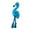 Blue, variant on Plush Flamingos Chewing Cotton Rope Toy with Squeaking Sound for Small to Large Breeds Teething Indoor Engagement Toy