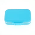 thumbnail image 6 of Unique Bargains 6 Grids Single Layer Pill Box with Individual Compartments Light Blue, 6 of 6