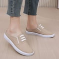 thumbnail image 2 of Comfortable Women's Slip On Sneakers Casual Walking Shoes for Everyday Women's Comfortable Breathable Soft Sole Lightweight Casual Canvas Shoes, 2 of 9