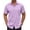 Lavender, variant on COOFANDY Mens Casual Button Down Shirts Short Sleeve Wrinkle Free Dress Shirts Summer Shirts